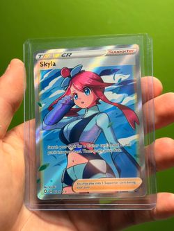 Pokémon Skyla Full Art - 072/072 - Shining Fates - Mint