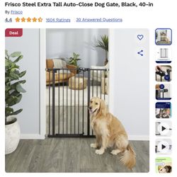 Dog Gate -  – Brand New Steel Extra Tall 