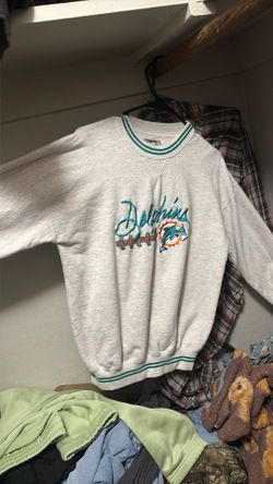 Miami dolphins 90s sweatshirt xl
