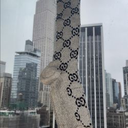 Gucci LAMÉ GG Calf SOCKS 
