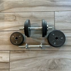 Adjustable Dumbbells