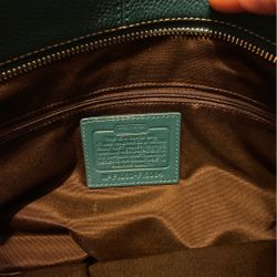 Large Dark Green Purse