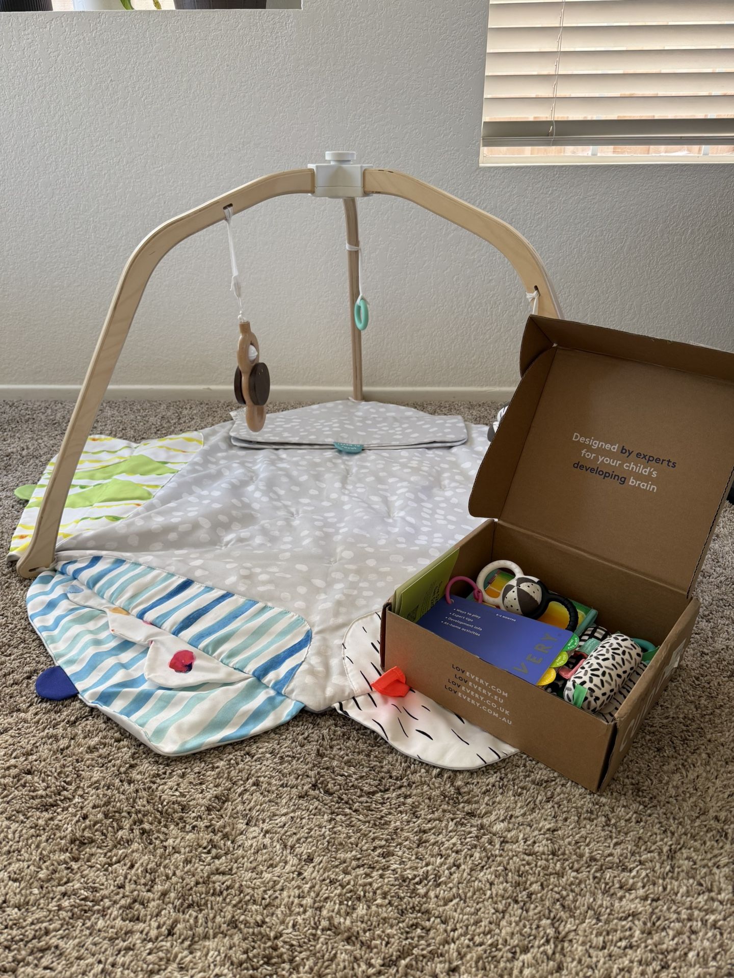 LoveEvery play gym + The Looker Play Kit