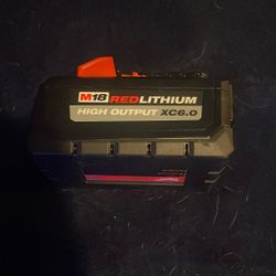 Milwaukee 6ah M18 Battery