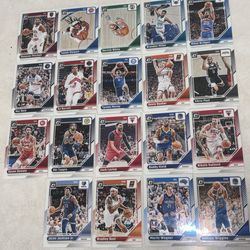 NBA BASE (PANINI) OPTIC TRADING CARD LOT