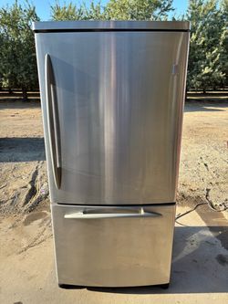 Kenmore Stainless Steel Bottom Freezer Refrigerator