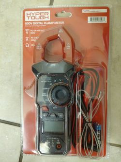 Hyper Tough 600V Digital Clamp Meter