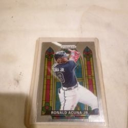 UNBELIEVABLE PULL!!!!  SSSP      RONALD ACUNA JR. STAINED GLASS
