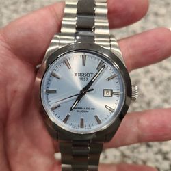***Tissot automatic light blue face***