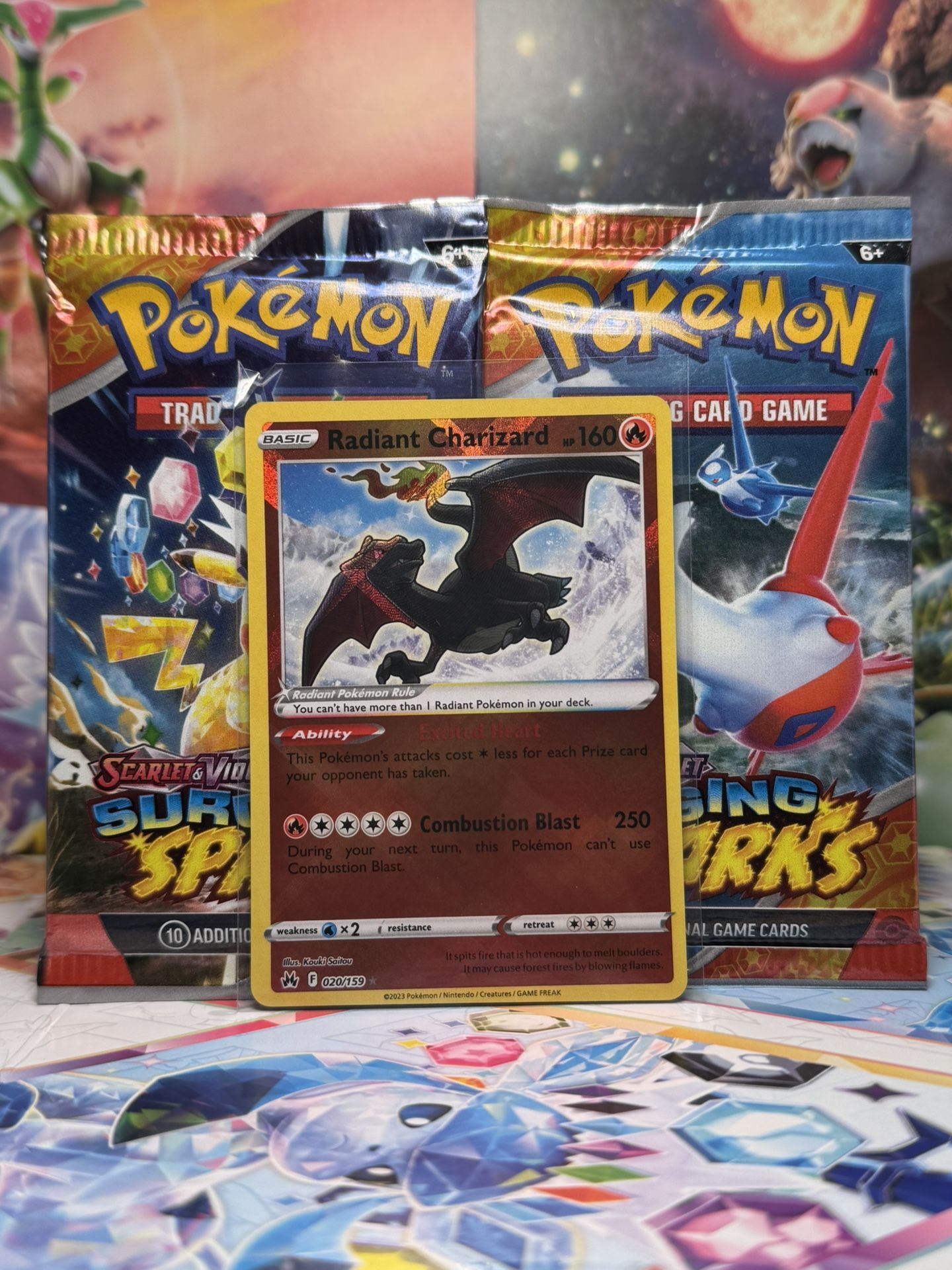 Radiant Charizard / Surging Sparks Pack Bundle
