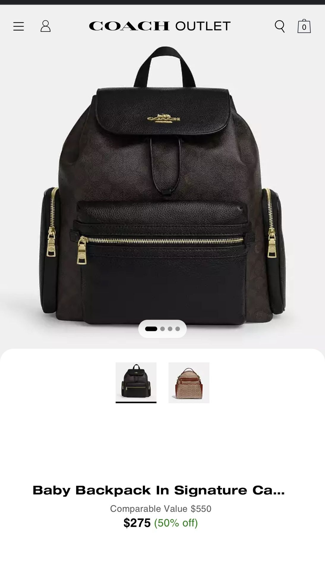 Mochila Marca Coach Como Nueva