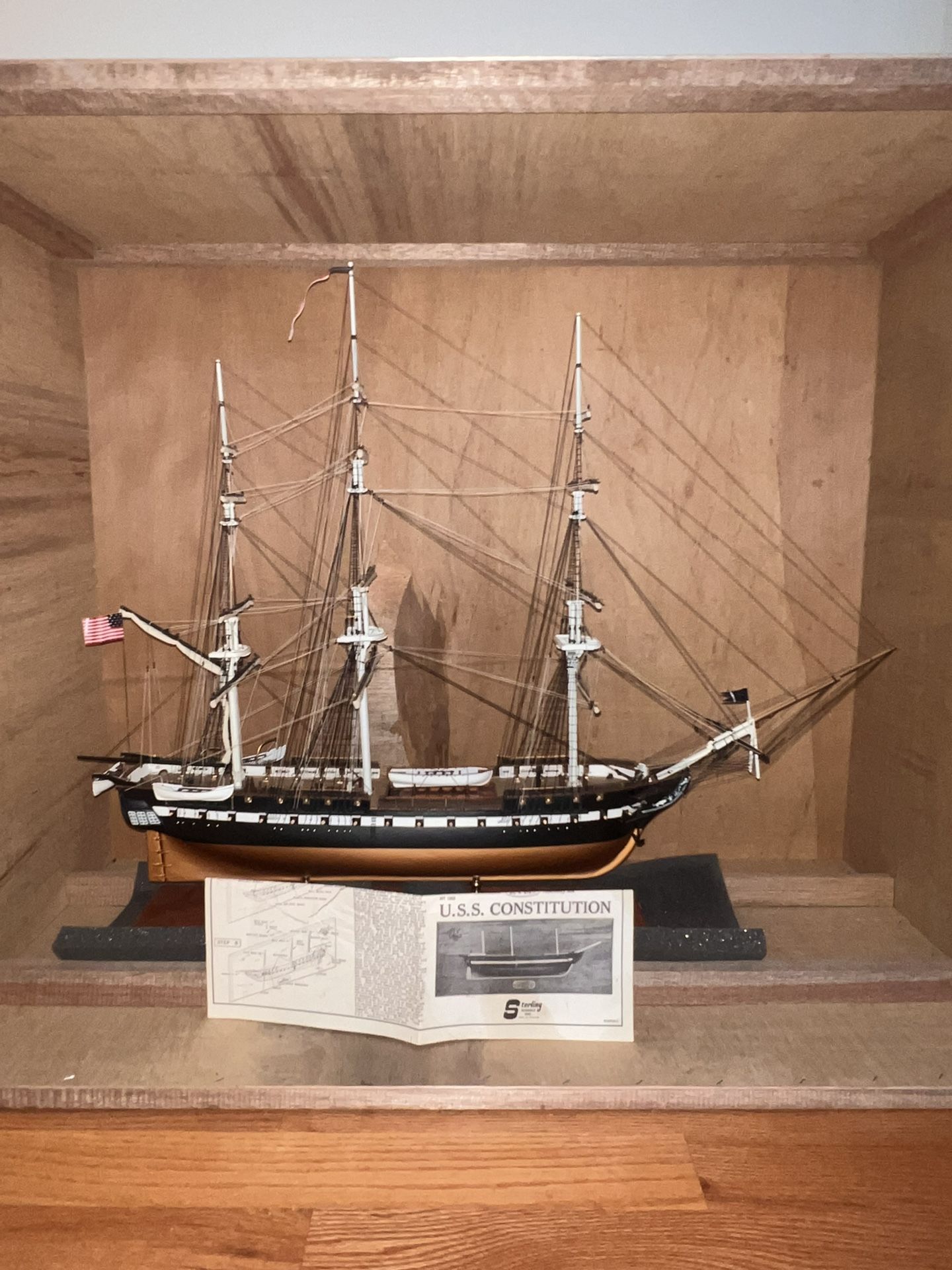 US constitution Ship Replica