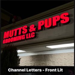 Business Storefront Sign - Channel Letters