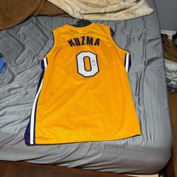 Signed Kyle Kuzma Jersey