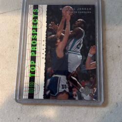 2003-04 Upper Deck UD Top Prospects Michael Jordan #58 Chicago Bulls