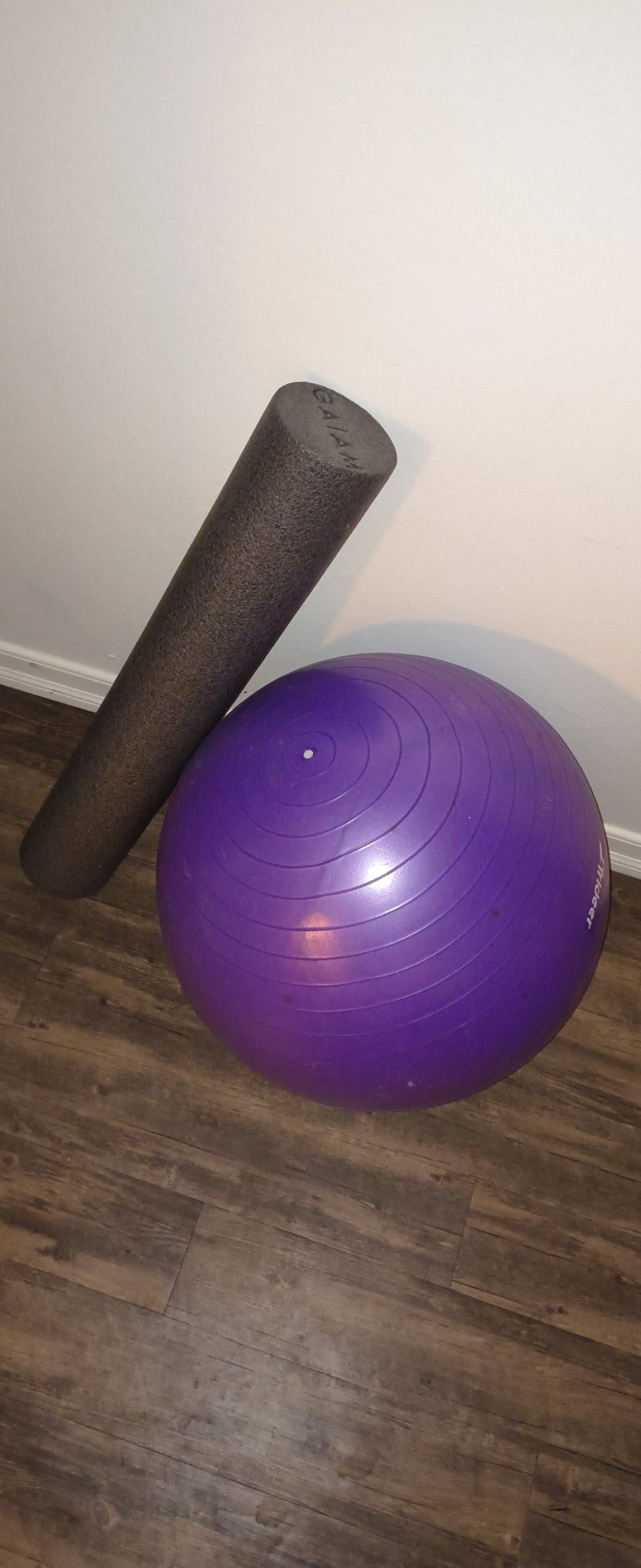 Foam Roller + Exercise Ball Bundle