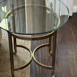 End/Side Table - Hollywood Regency La Barge