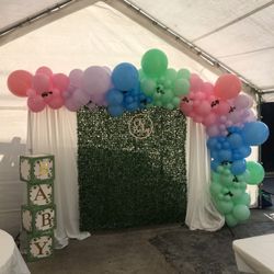 Gender Reveal Balloon Garland 