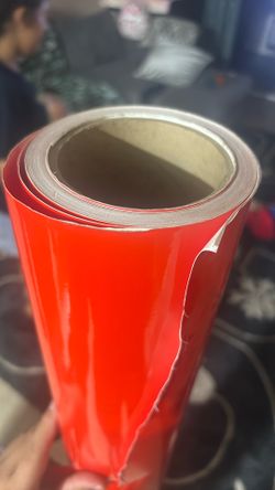 Orange Vinyl Wrap