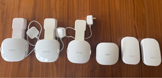 Eero Mesh WiFi System – 4 Routers + 2 Beacons – 6 Piece Set
