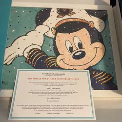 Mickey Mouse Commemorative Print