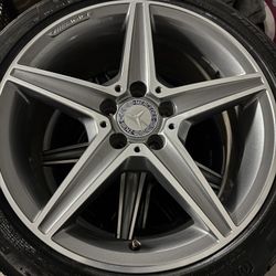 18” AMG Wheels And Tires 