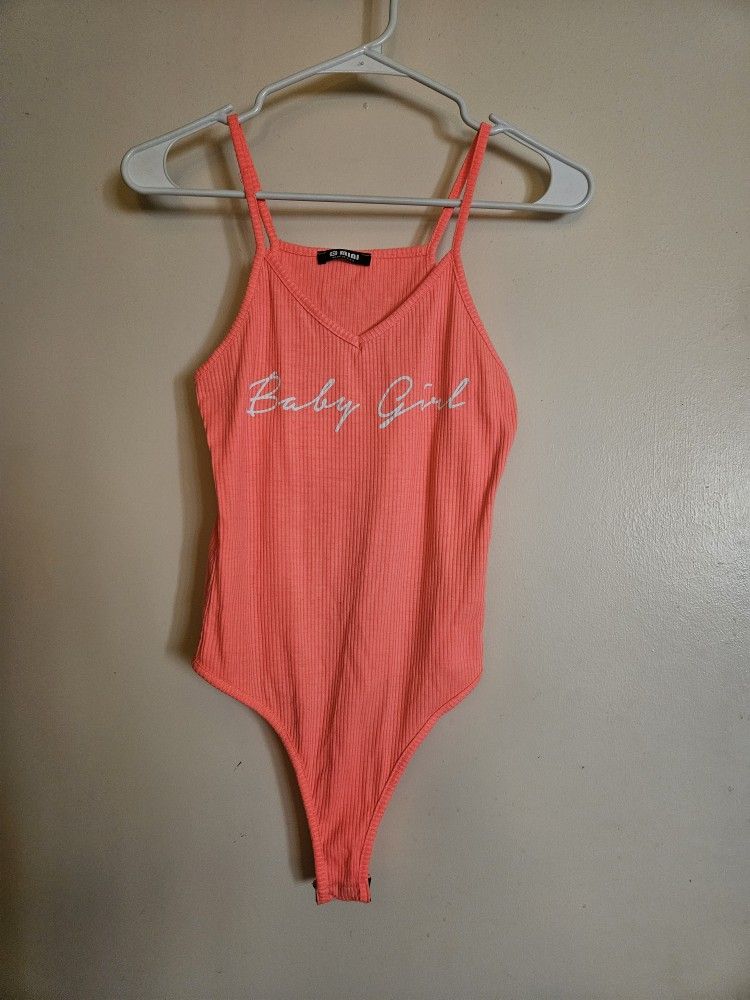 Pink Coral Bodysuit $8 OBO