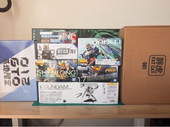 Gundam Gunpla Model Kits - OBO/trades