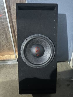 DD Audio 15” subwoofer with custom box