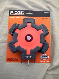 Ridgid 5-Outlet Extension Cord Hub