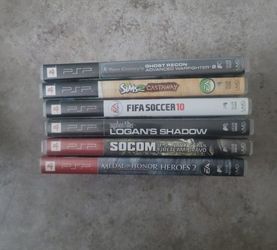 PSP Games (Read Description)