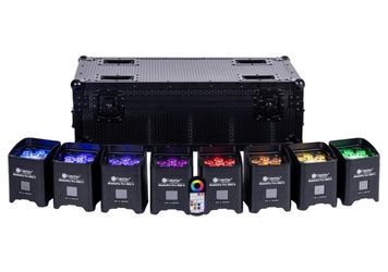 ColorKey CKU-6238-KIT Road Case MobilePar Pro HEX 6 & 8-Pack Battery