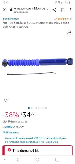 Monroe shocks  #32238