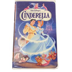 Walt Disney Masterpiece Cinderella VHS, 1988  
