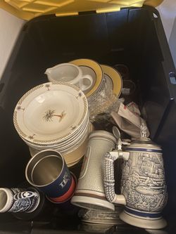 Garden, Dishes and Home Items