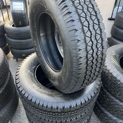 265/70/17 Goodyear Set Of 4 Tires Like New Installed And Balanced Set De 4 Llantas Goodyear Como Nuevas Todo Terreno