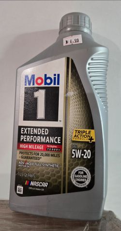 Mobil 1 Extended Performance High Mileage 5W-20 Motor Oil