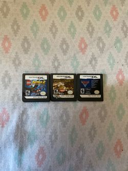 3 Nintendo DS games
