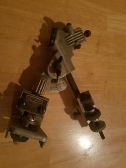 Vintage Craftsman drill bit sharpening attachment