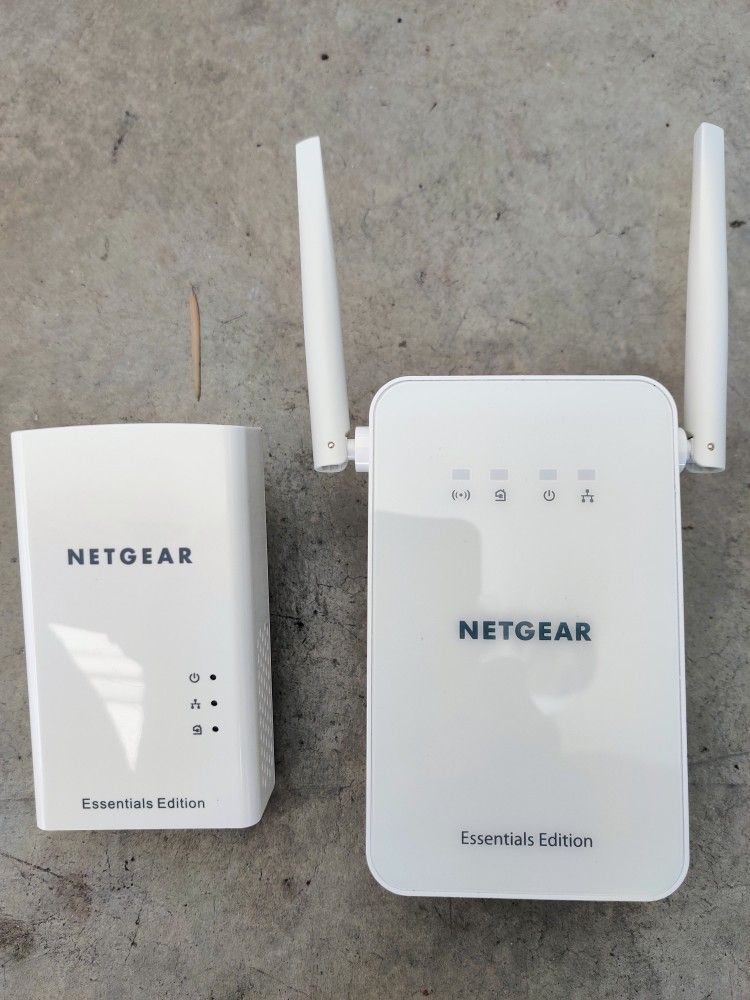 Netgear Powerline 1000 PL1010 WIFI Network Extender Adapter 2-pack