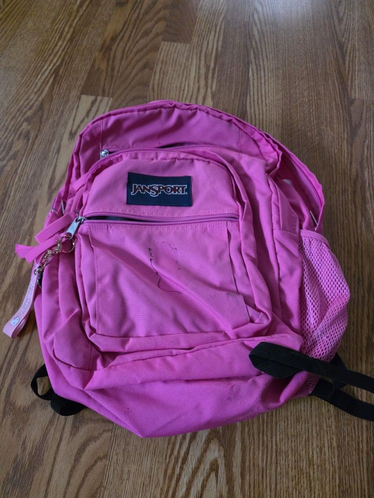 Jansport Pink Backpack