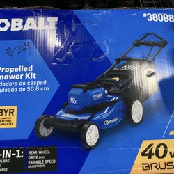 Kobalt 20in Self Propelled Lawn Mower Kit
