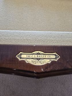 Pool Table Presidential C L Bailey