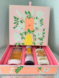 New!!Bath & Body Works Champagne Toast Gift Set