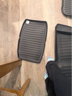 Tesla Model 3 All-Weather Floor Mat Set (6 Pieces) – Fits 2021–2024