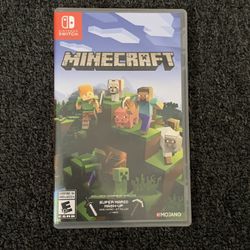 Minecraft Nintendo Switch Game