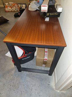 Wood office desk