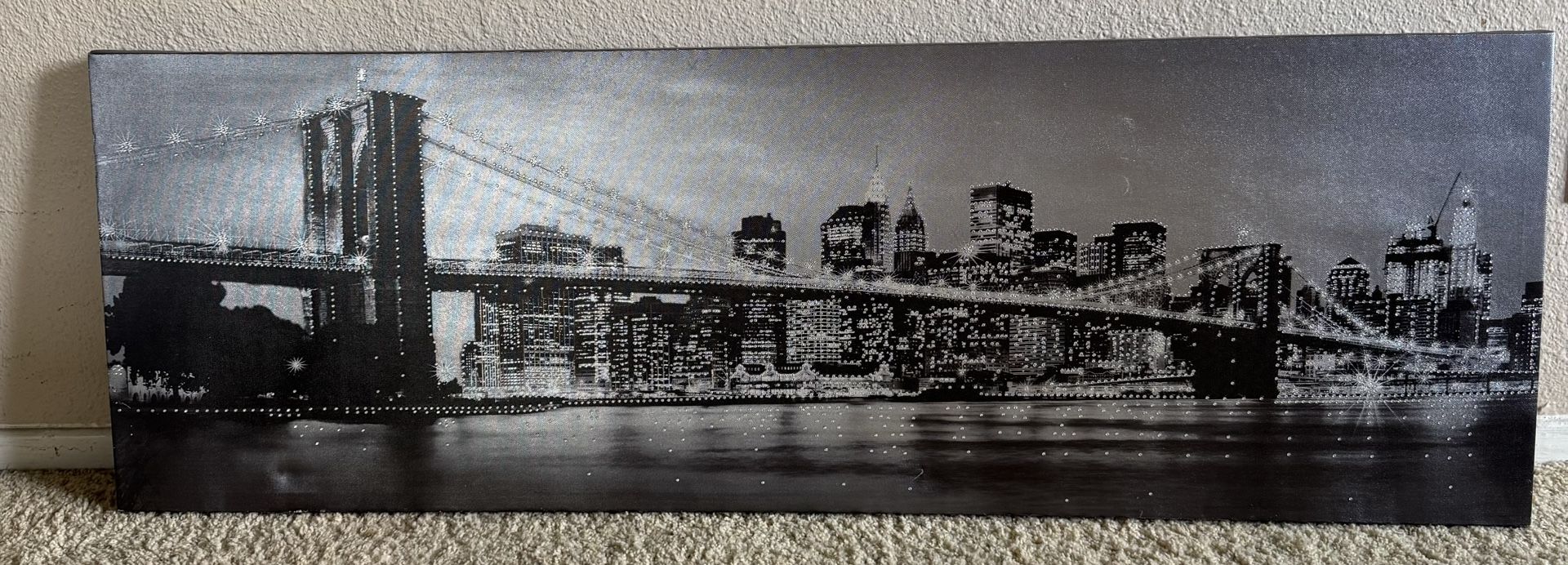 Bridge Portrait With Rhinestones