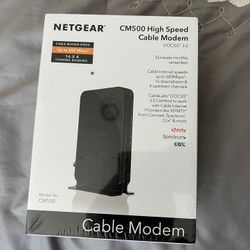 NETGEAR CM500 High Speed Cable Modem