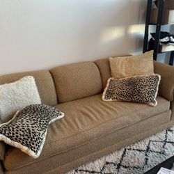 Tan Coral couch